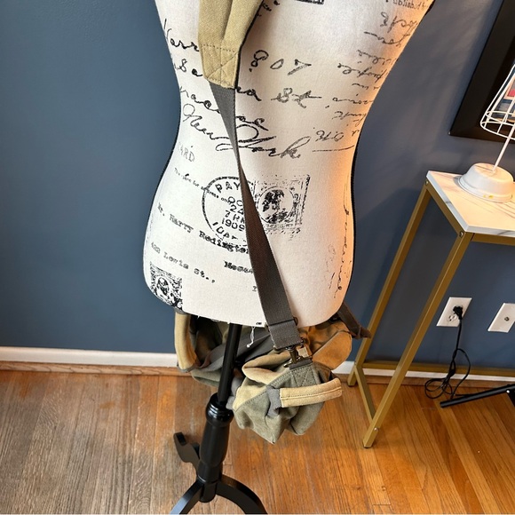 LL Bean Waxed Canvas Duffle bag - Picture 3 of 16